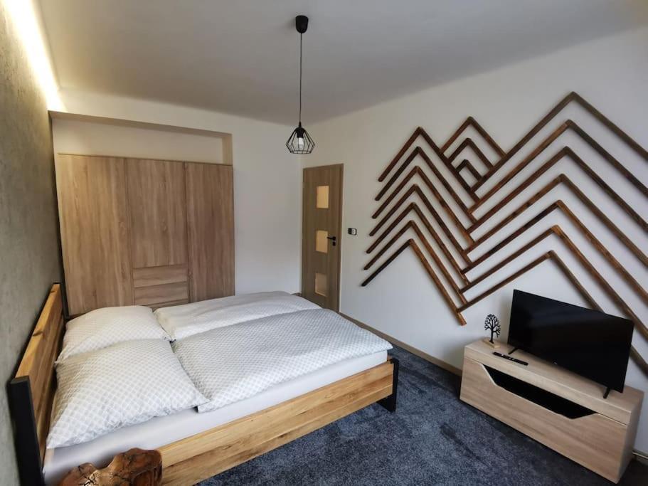 Apartman Bila Voda Červená Voda Dış mekan fotoğraf